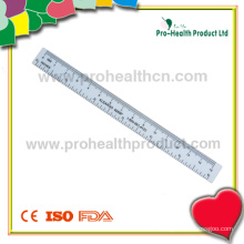 Transparent HIPS Plastic Ruler for School